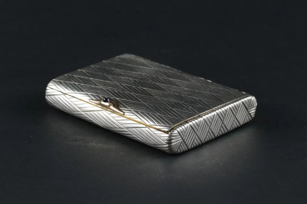 Silver cigarette case 