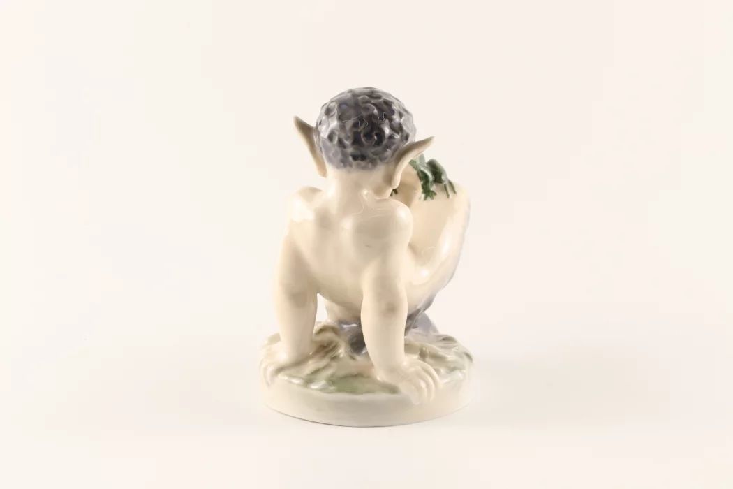 Figurine "Faun with a frog". Royal Copenhagen
