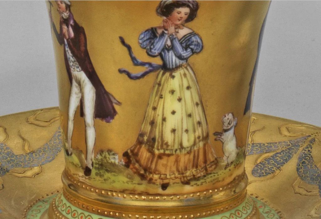 Coffee cup and saucer