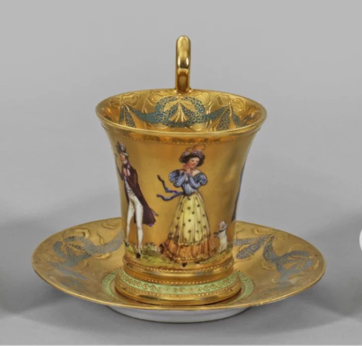 Coffee cup and saucer