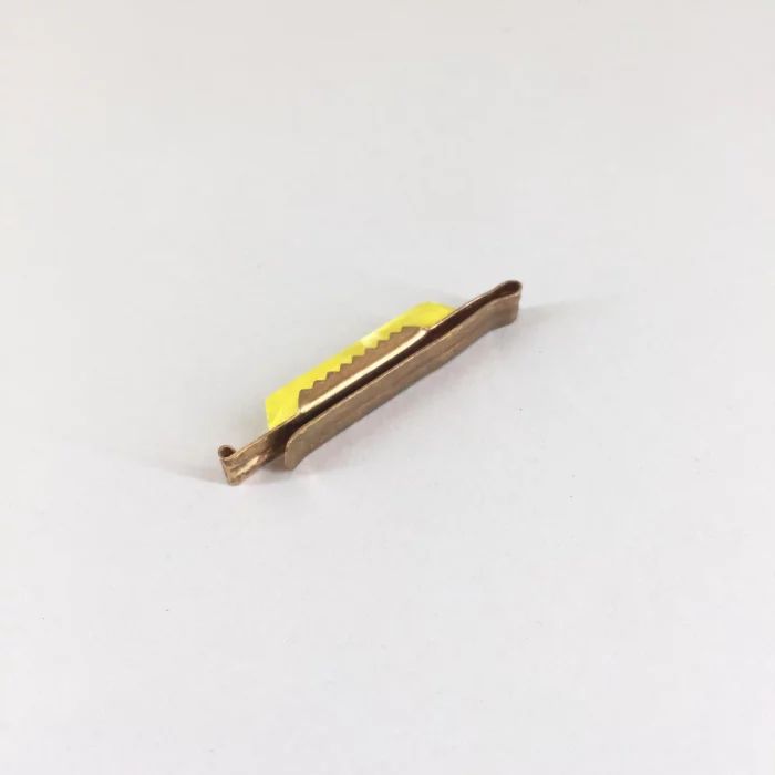 Tie Clip - Amber