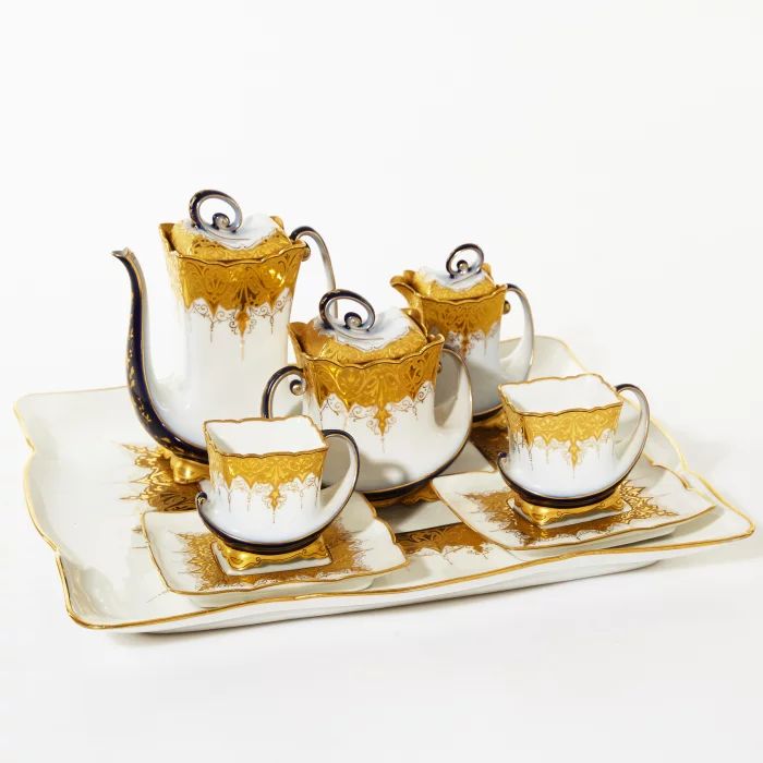 Coffee set "Tête-à-tête" Limoges