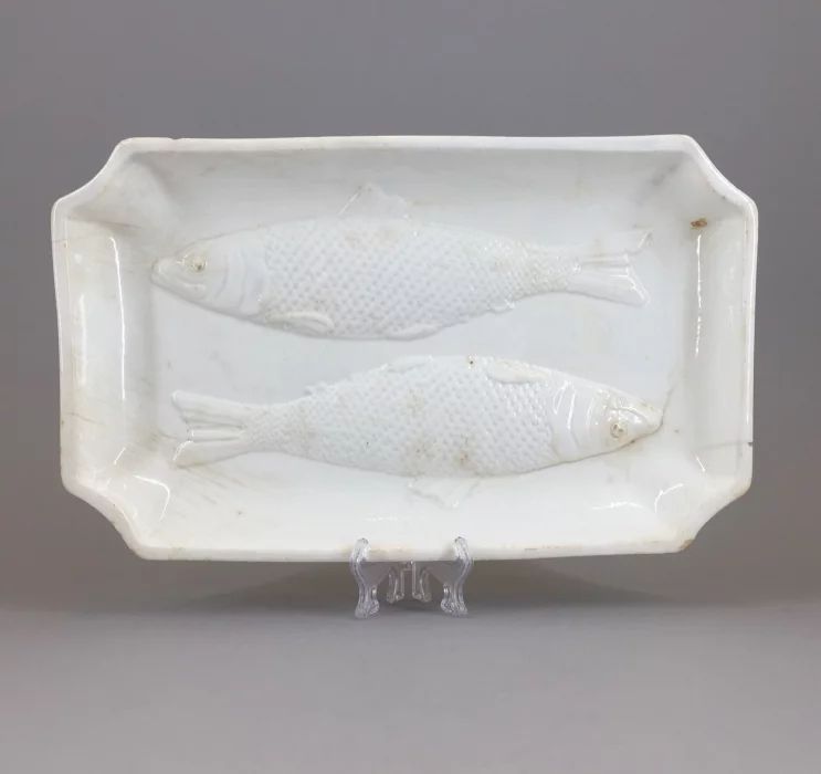 Porcelain Herring dish. Kuznecov