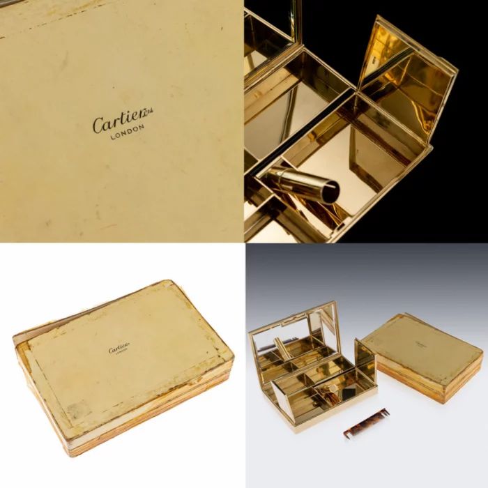 Art Deco laikmeta Cartier galda neseseris
