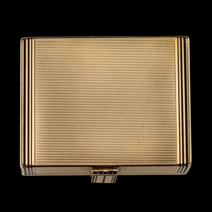 Tiffany Art Deco 14 Carat gold box