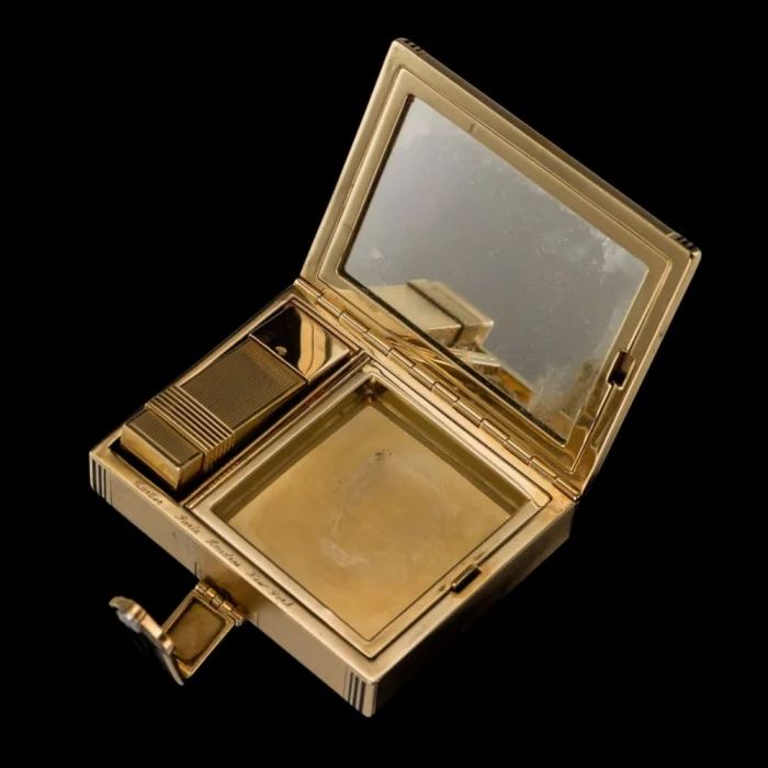 Tiffany Art Deco 14 Carat gold box