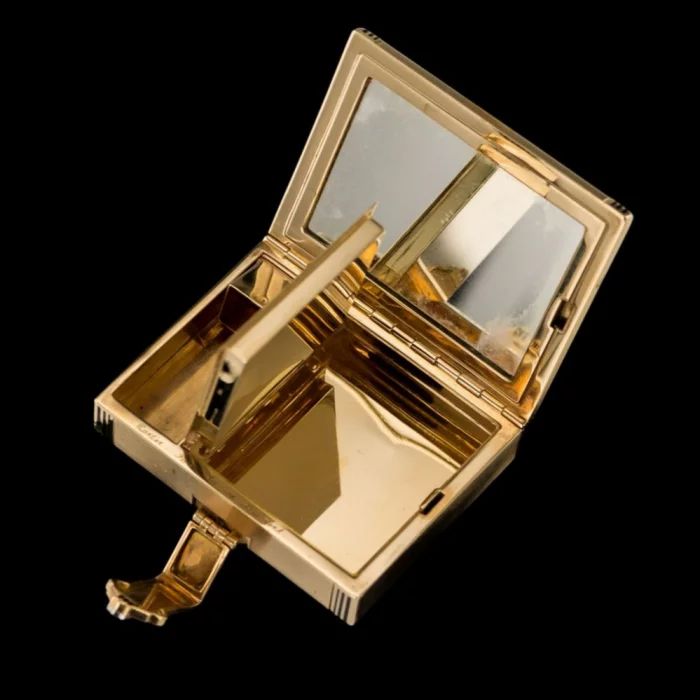 Tiffany Art Deco 14 Carat gold box