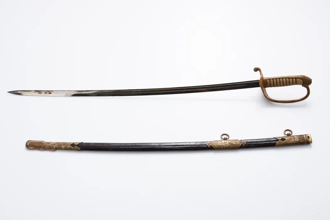 Kyu-Gunto Japanese naval officers saber, 1883 model 