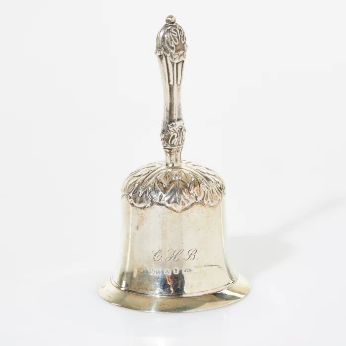 Silver ringing bell. Swedish silver