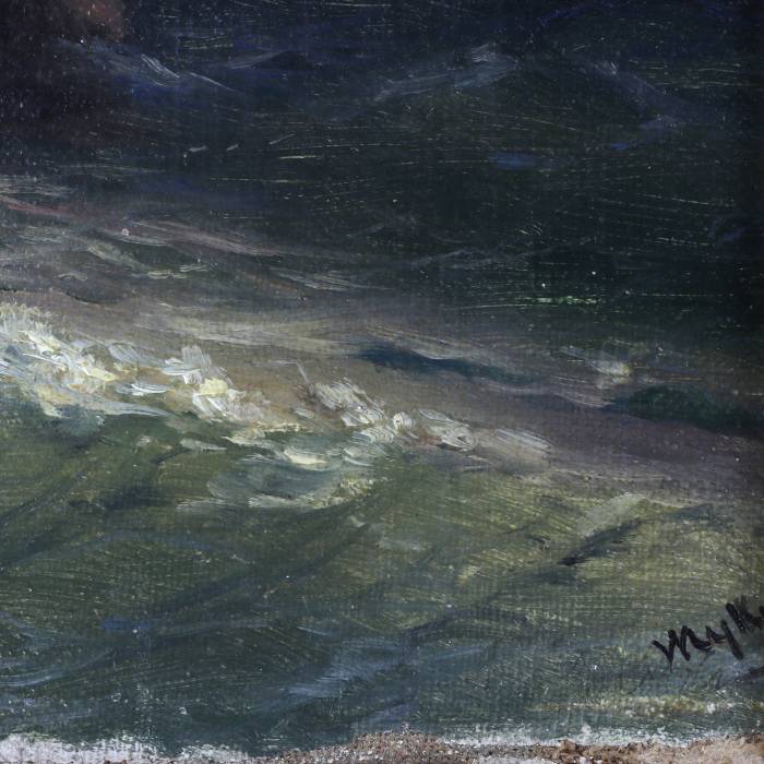 Seascape by Ivan Zhukov. Early 20th century. 