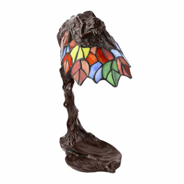 Galda lampa Tiffany stilā. Balstīts uz Daphne modeli - EMIL THOMASSON. 