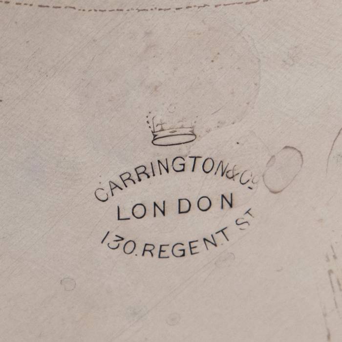Seau à champagne en argent. Carrington & Co - John Bodman Carrington, Londres 1897 