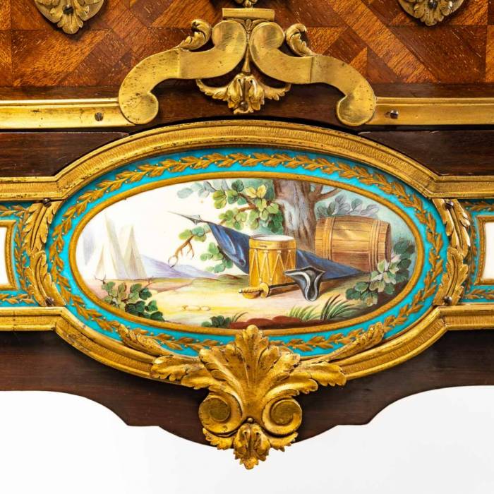 Secretaire de style Louis XV. France XIXe siècle