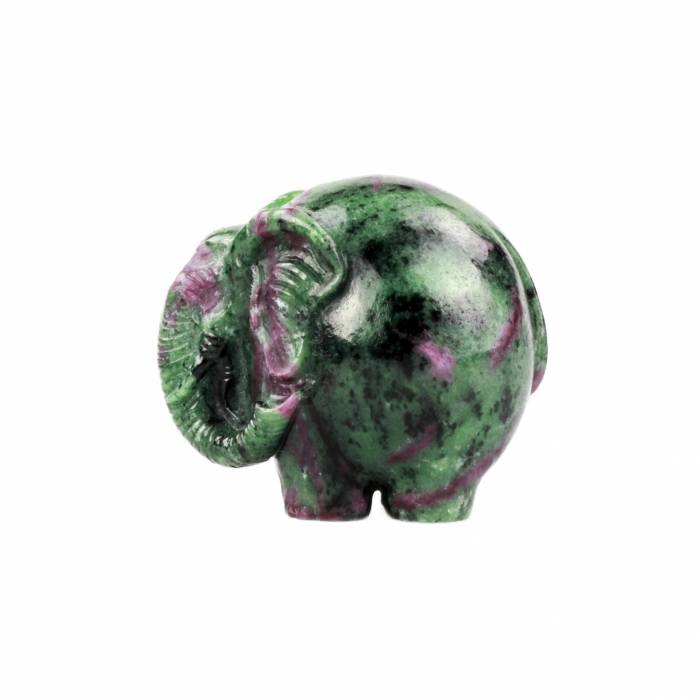Figurine sculptee d&39;un elephant dans le style Faberge. 20ème siècle 