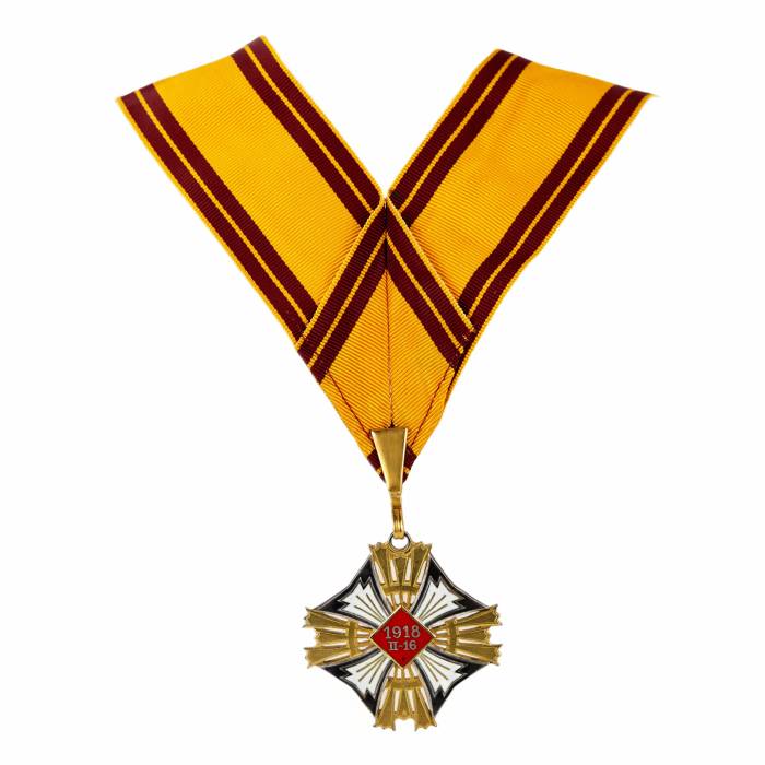 Lietuvas lielkņaza Ģedimina ordenis.Lielais komandiera krusts. 
