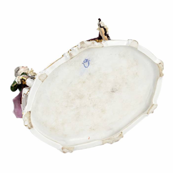Unterweissbach. Scène de porcelaine Concert galant. 