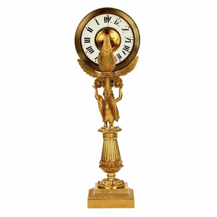Unique table clock from the Louis XVI period. Paris. Jean Jacques Aubert 1780 