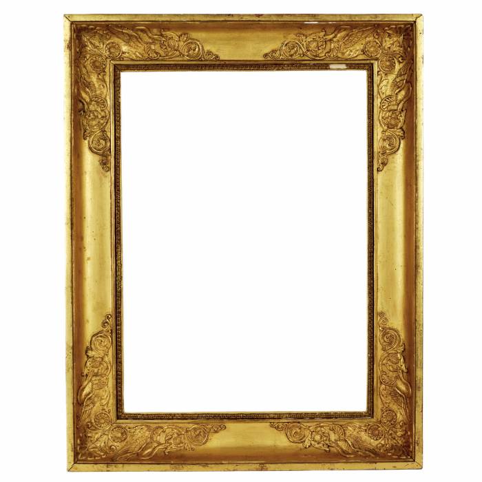 Magnificent, gilded Neo-Empire frame, early 20th century. 