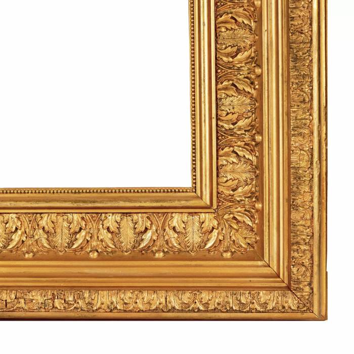 Classic gilded frame from the turn of the 19th and 20th centuries. 