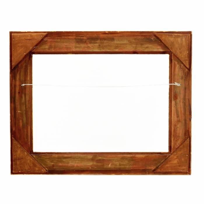 Gilded, wooden frame in the style of a directory. Early 20th century. 