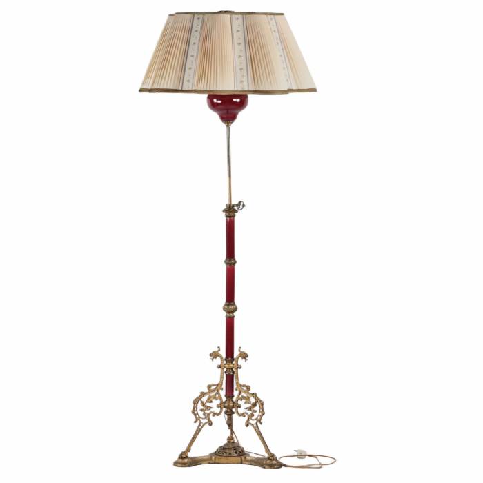 Floor lamp in Art Nouveau style. turn of the 19th-20th centuries 