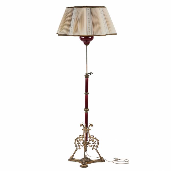 Floor lamp in Art Nouveau style. turn of the 19th-20th centuries 