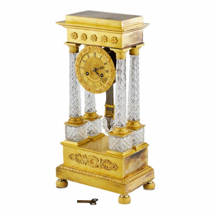 Empire style mantel clock. Paris. 1830. 