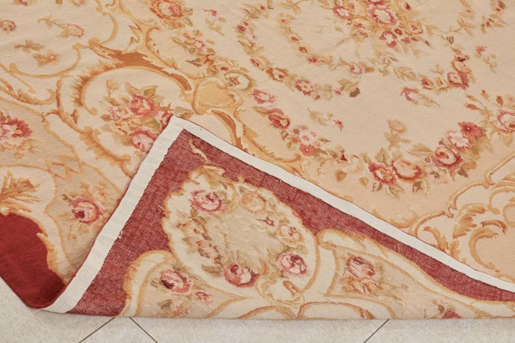 Tapis français du XIXe siècle de style Aubusson. 