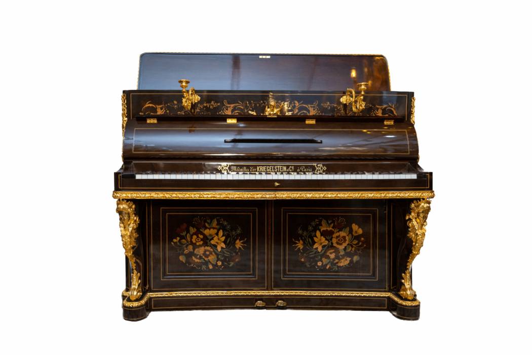Piano unique de KRIEGELSTEIN Paris, France, 19ème siècle.