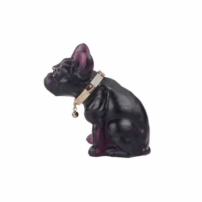 Imperial Glass Factory, miniature French Bulldog. 