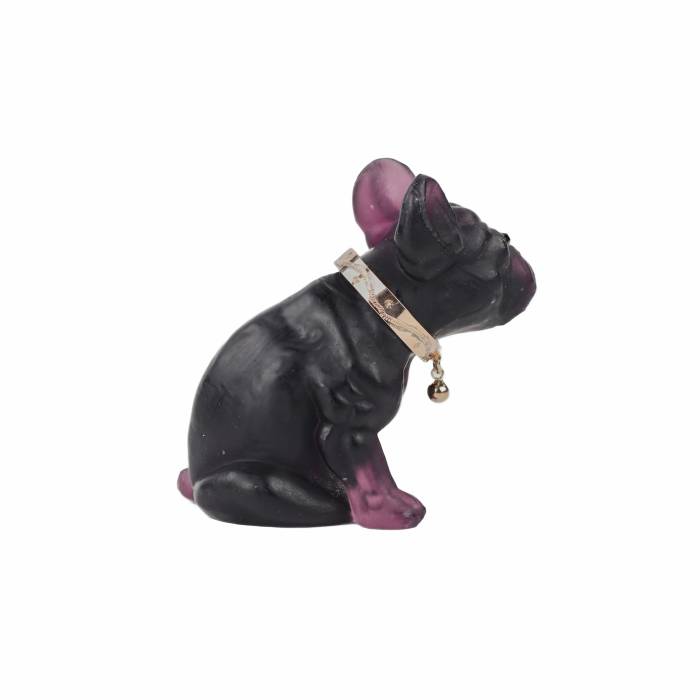 Verrerie Imperiale, miniature Bouledogue Français. 