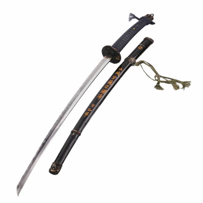 Большой двуручный самурайский меч Катана. Япония. 