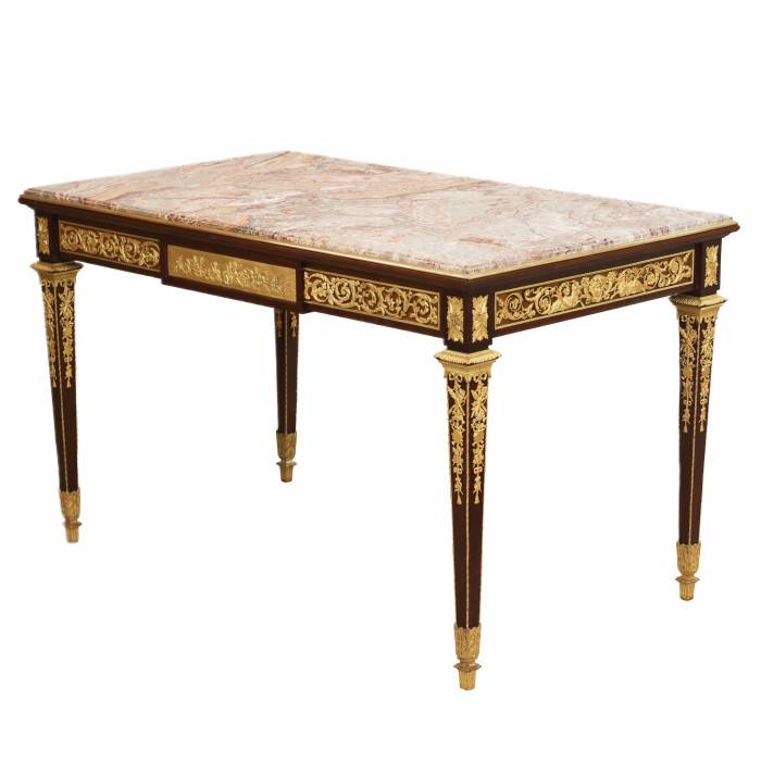 Magnifique table modèle SORMANI. France. 19ème siècle. 