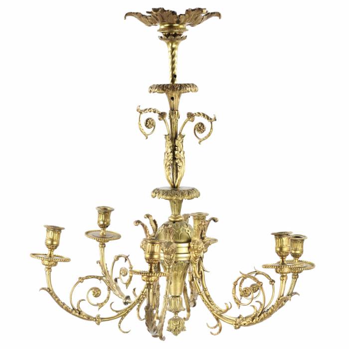 Louis XVI style chandelier.