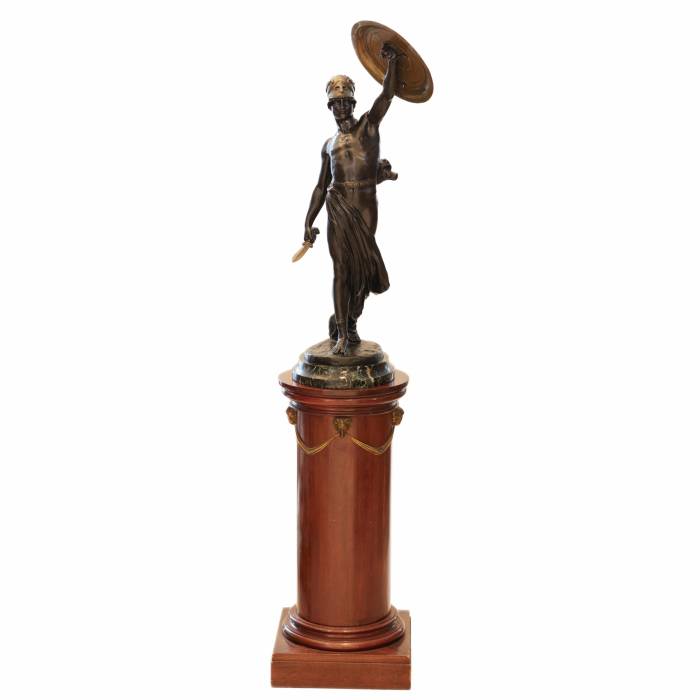 Sculpture en bronze Gladiateur. Paul-Philippe (1870-1930). France. Le tournant du 19e-20e siècle. 