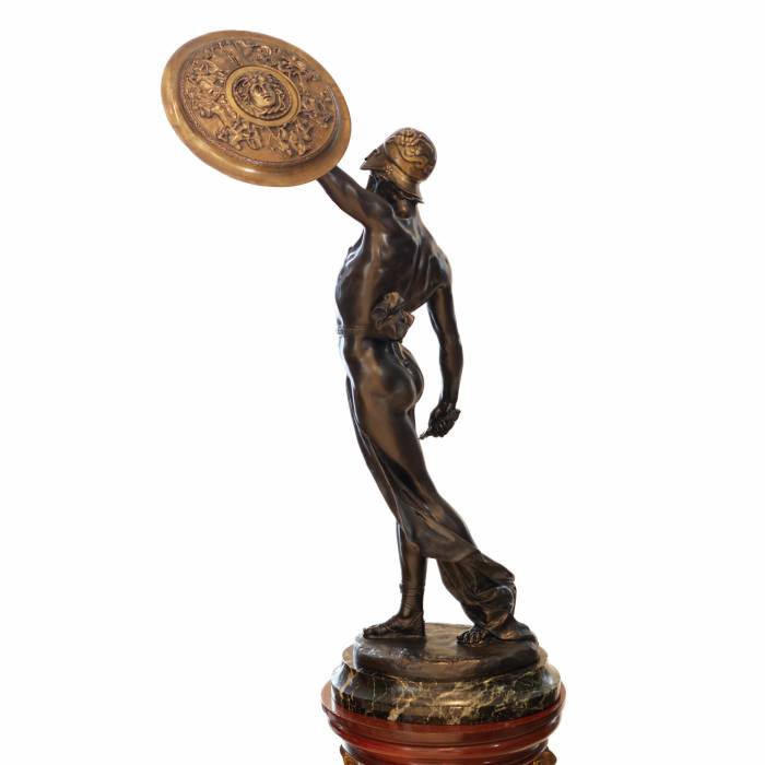 Sculpture en bronze Gladiateur. Paul-Philippe (1870-1930). France. Le tournant du 19e-20e siècle. 