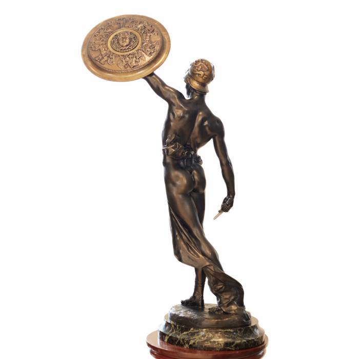 Sculpture en bronze Gladiateur. Paul-Philippe (1870-1930). France. Le tournant du 19e-20e siècle. 