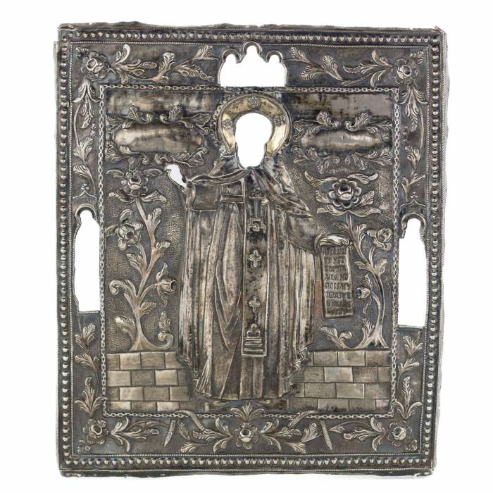 Icon of St. Alexander Svirsky, Russia, late 18th century.