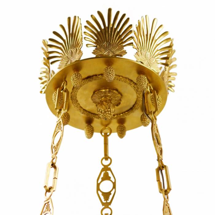 Impressive chandelier in Empire style. France. 19th century. 