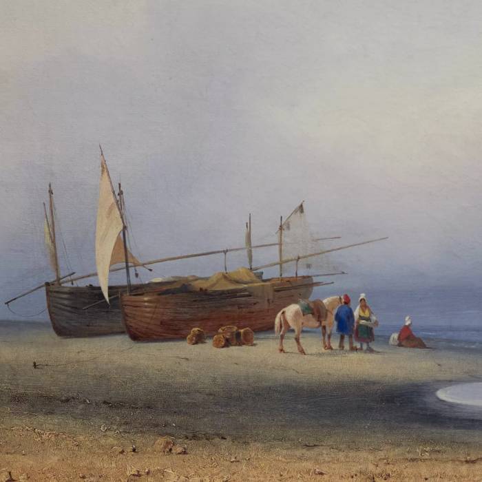 A.N. Mordvinov. Paysage marin. 1849 
