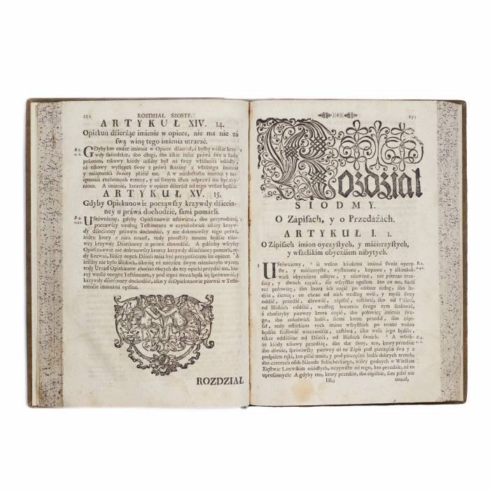 Statut Wielkiego Xiestwa Litewskiego Lata 1588. Statutes of the Grand Duchy of Lithuania in 1588. 1744 