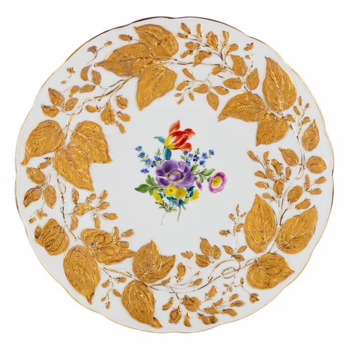 Plat decoratif Meissen