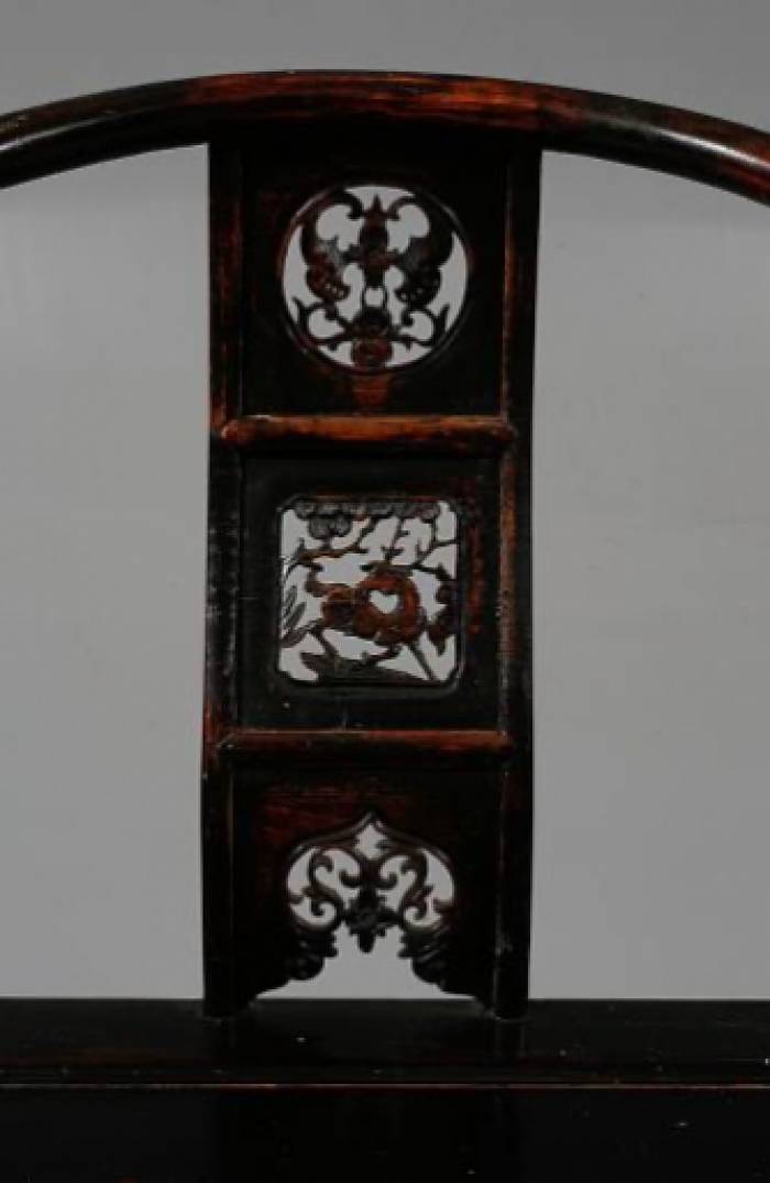 Кресло Хуанхуали, династия Цин, XIX в