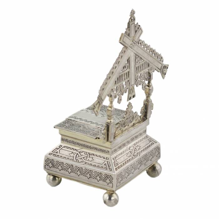 Salière russe en argent. Dmitri Pastukhov Moscou 1888. 
