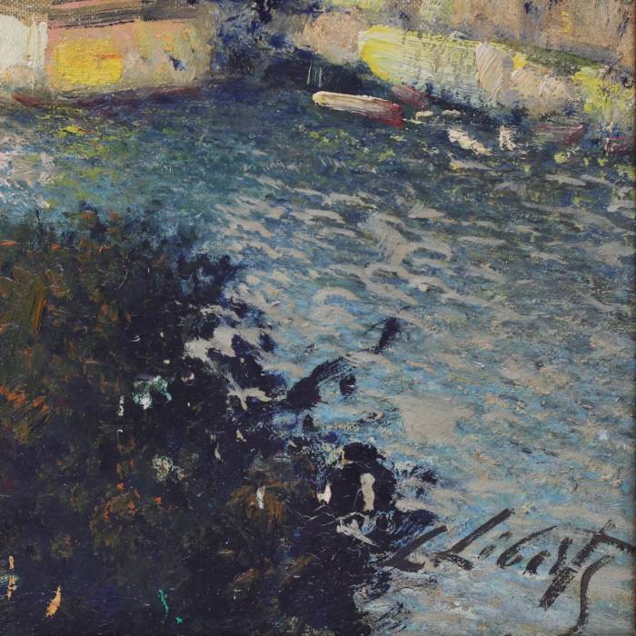 Ludolfs Liberts (1895–1959) Embankment of the Seine. 