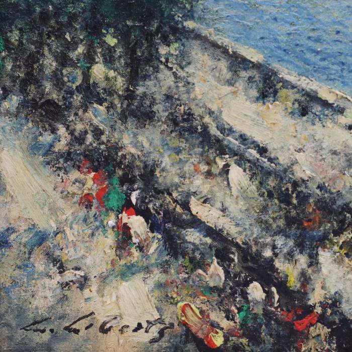 Ludolfs Liberts (1895–1959) The Seine Embankment in Paris. 