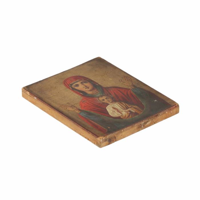 Icon of the Sign of the Most Holy Theotokos. Russia. Second half of the 19th century 
