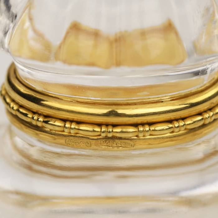 MOUNTAIN CRYSTAL BOWL WITH GOLD MOUNT BY FABERGÉ SAINT PETERSBURG, 1880–1890