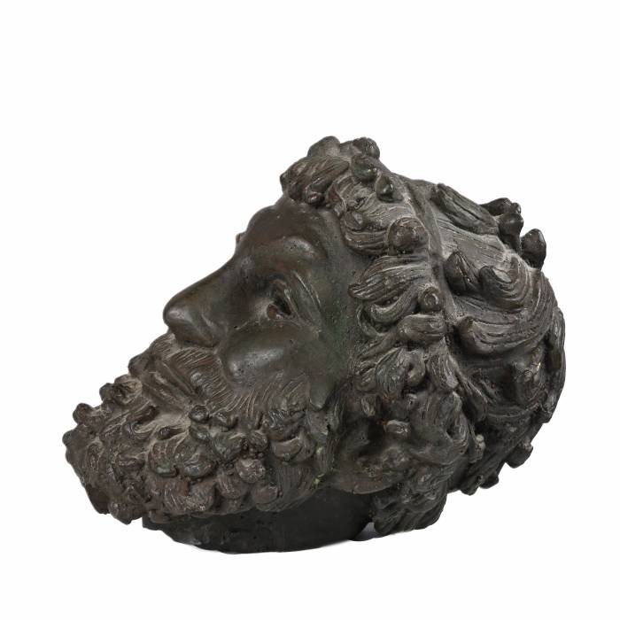 TÊTE DU BOXEUR GREC « SATYROS » GRÈCE, DANS LE STYLE DE L’ÉPOQUE HELLÉNISTIQUE, IVe SIÈCLE AV. J.-C.