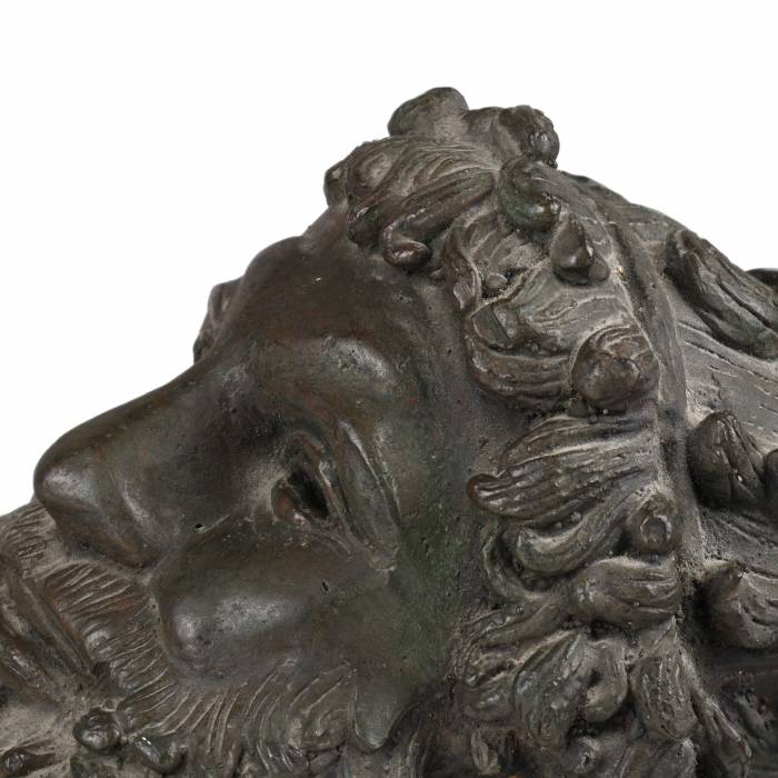 TÊTE DU BOXEUR GREC « SATYROS » GRÈCE, DANS LE STYLE DE L’ÉPOQUE HELLÉNISTIQUE, IVe SIÈCLE AV. J.-C.